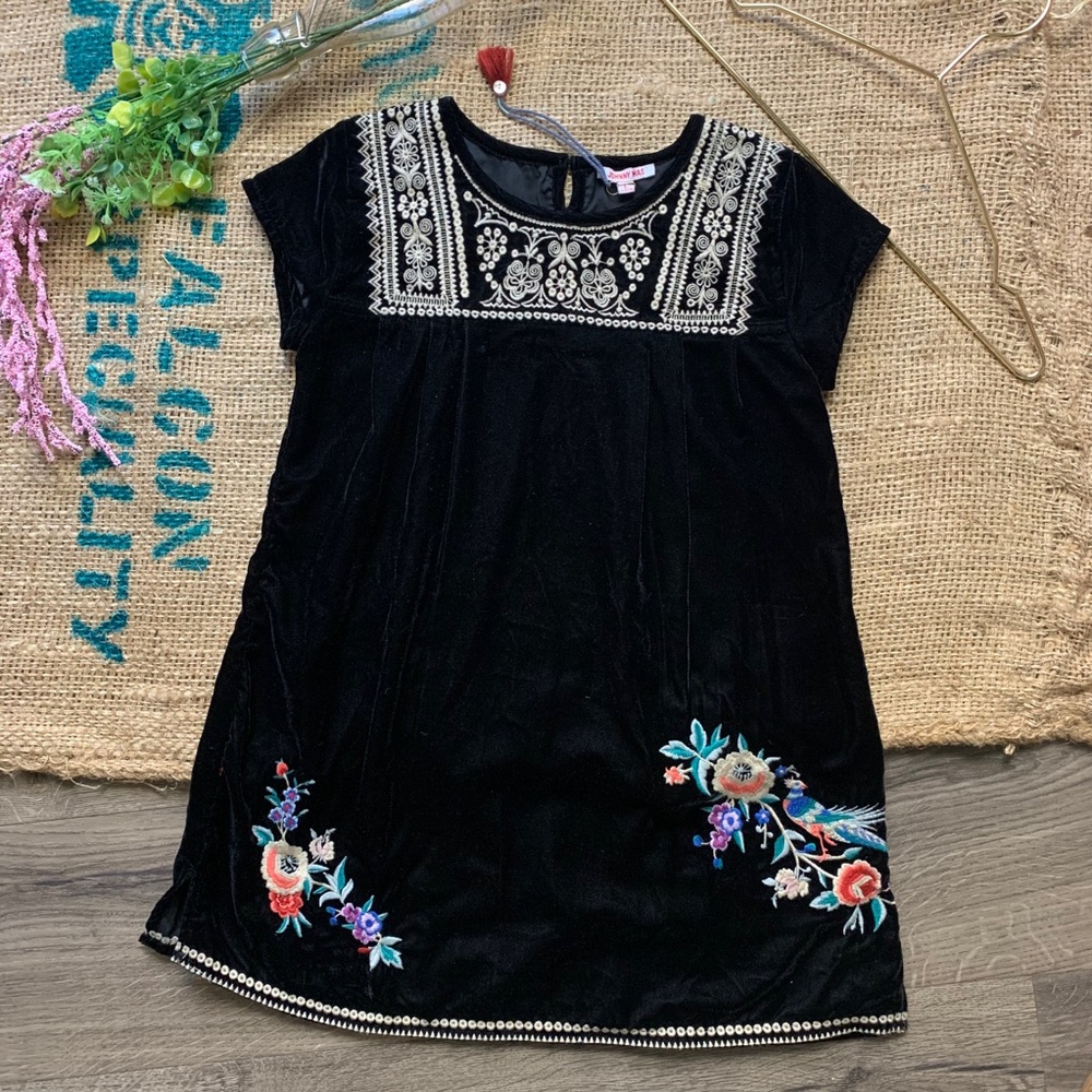 JOHNNY WAS BOHO BLACK VELVET TOP #jonnywas